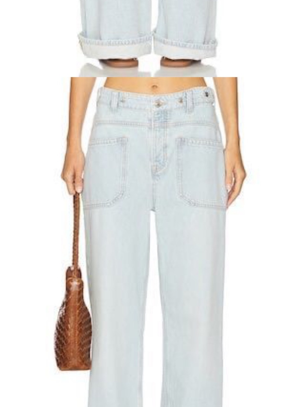 We the Free Light Wash Wide-Leg Women’s Jeans